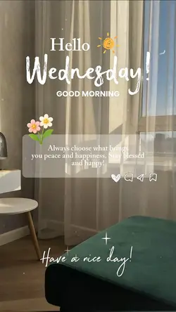Hello Wednesday 🌞