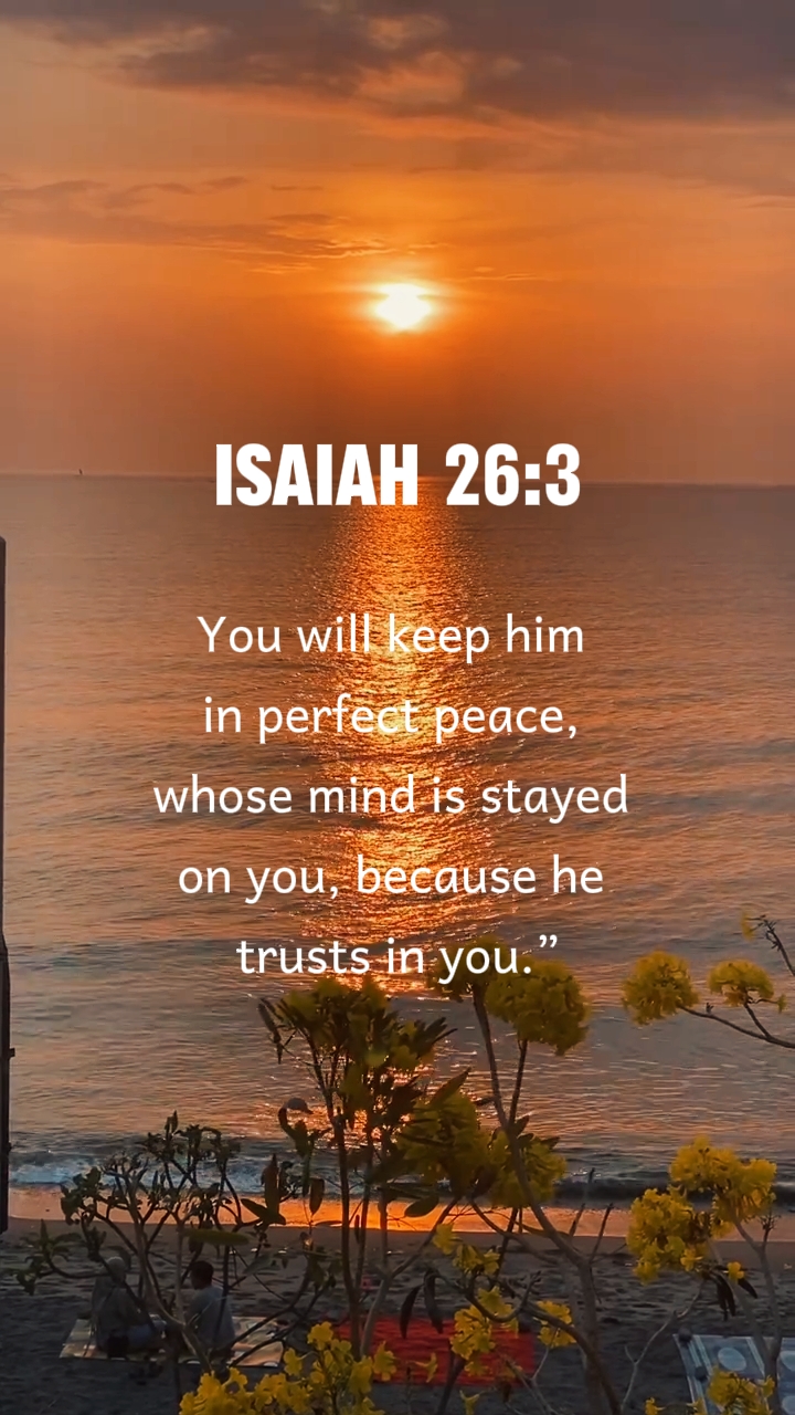 Isaías 26: 3