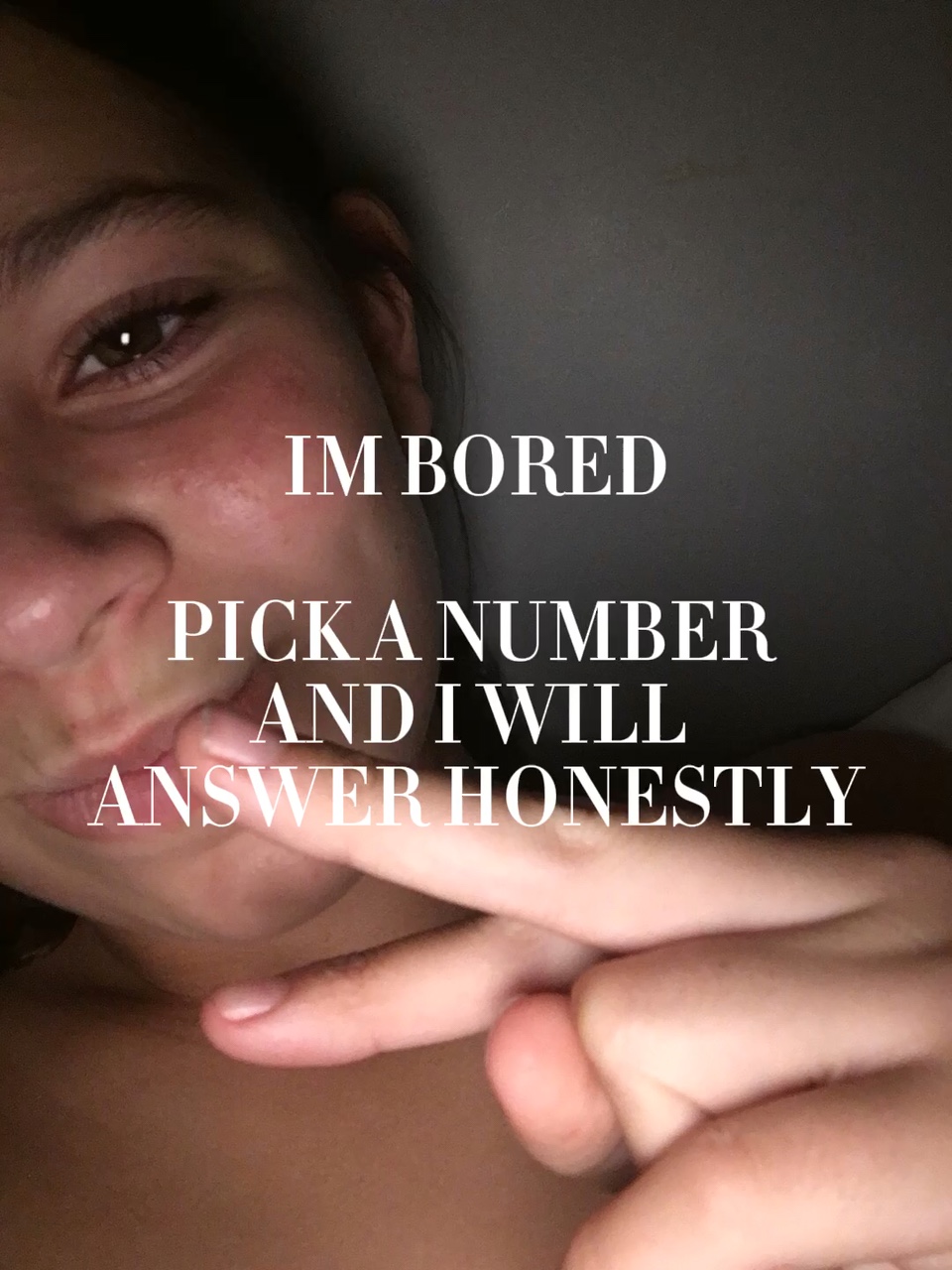 PICK A NUMBER