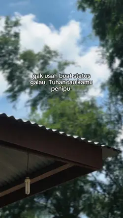 Tuhan tau kamu penip