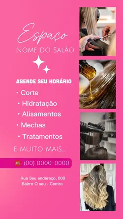 Agenda aberta Cabelo