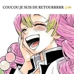 JE SUIS DE RETOURRRR