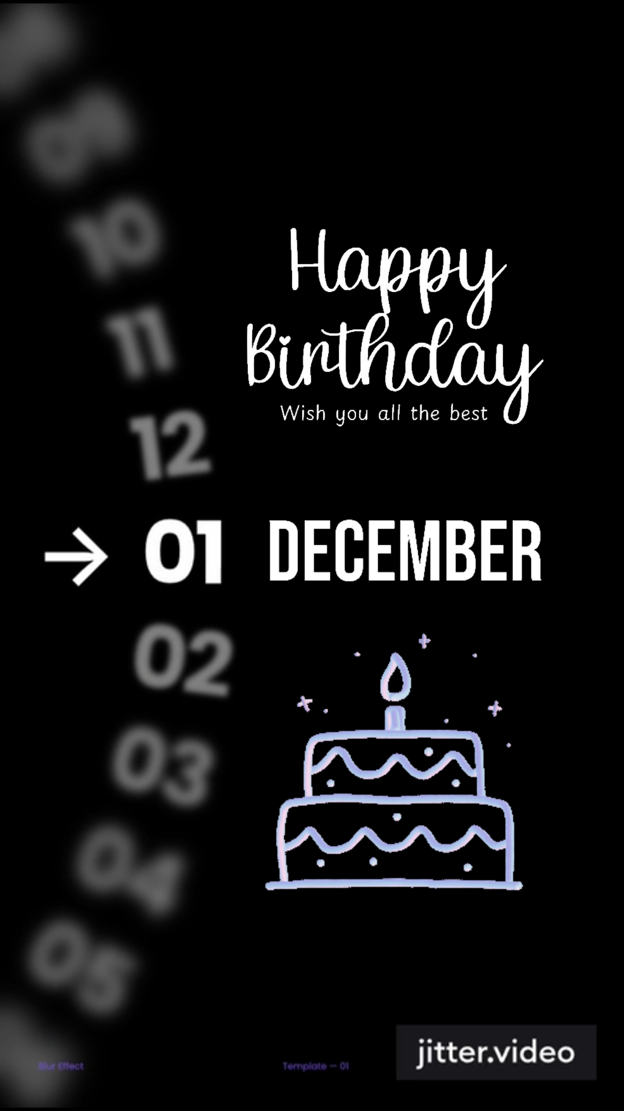 HBD 01 DECEMBER 