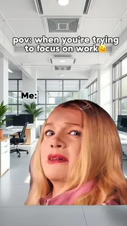 trying to focus 