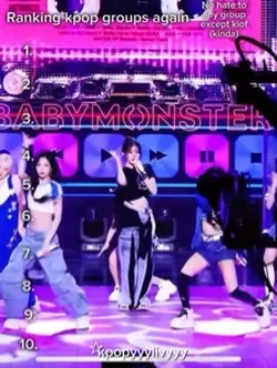 Ranking kpop groups