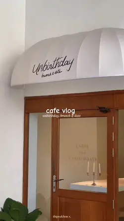 cafe vlog