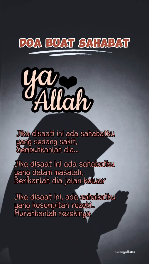 Doa Buat Sahabat
