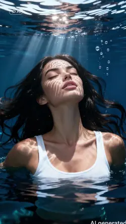 Unterwasserfotoshoot