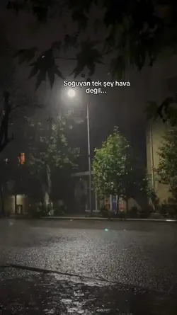 Soğudum.. 