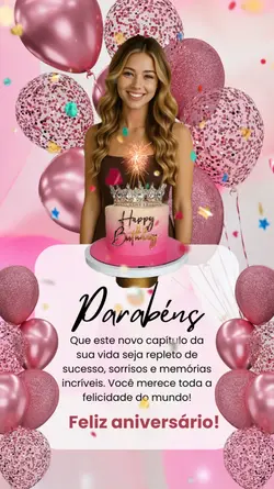 PARABÉNS PRA VOCÊ 