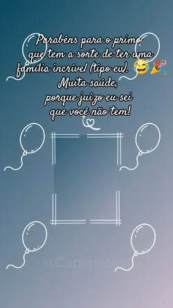 Aniversário primo
