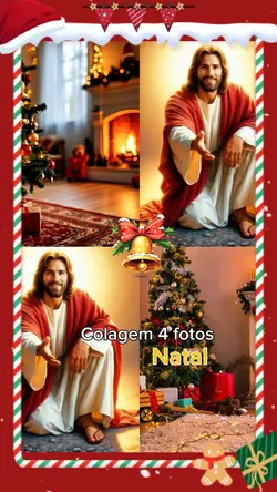 Colagem fotos natal 