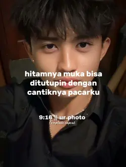 hitamnya muka 