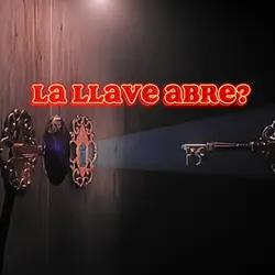 La llave abre? 