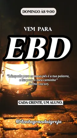 Vem para EBD