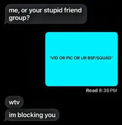 me and ur bestfriend