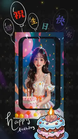 Happy birthday生日快乐