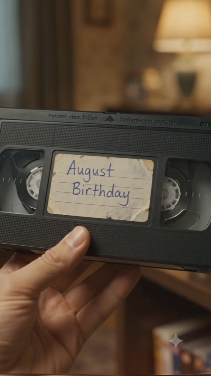 August Birthday VHS