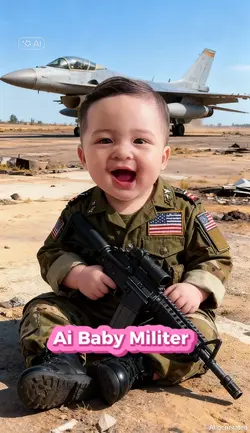 Baby Military Cute