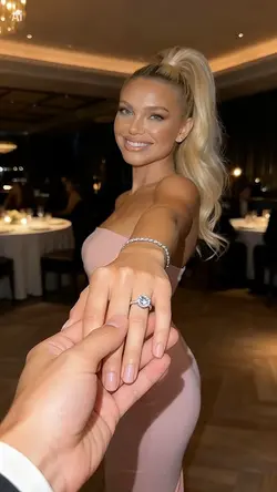 Show off the ring