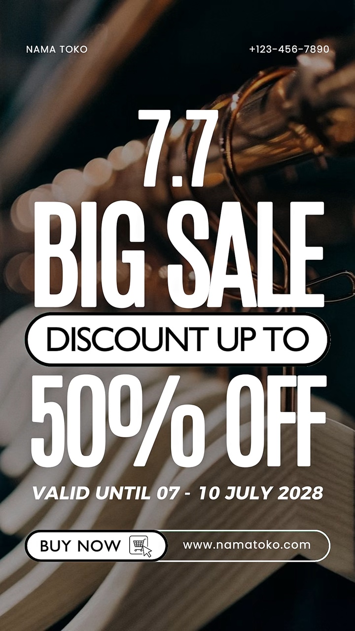 promo : 7.7 sale