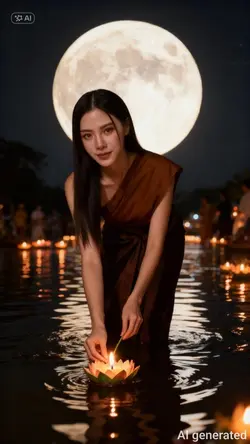 ลอยกระทงไทยโบราณ