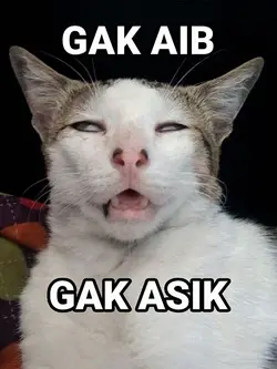 gak aib gak asik