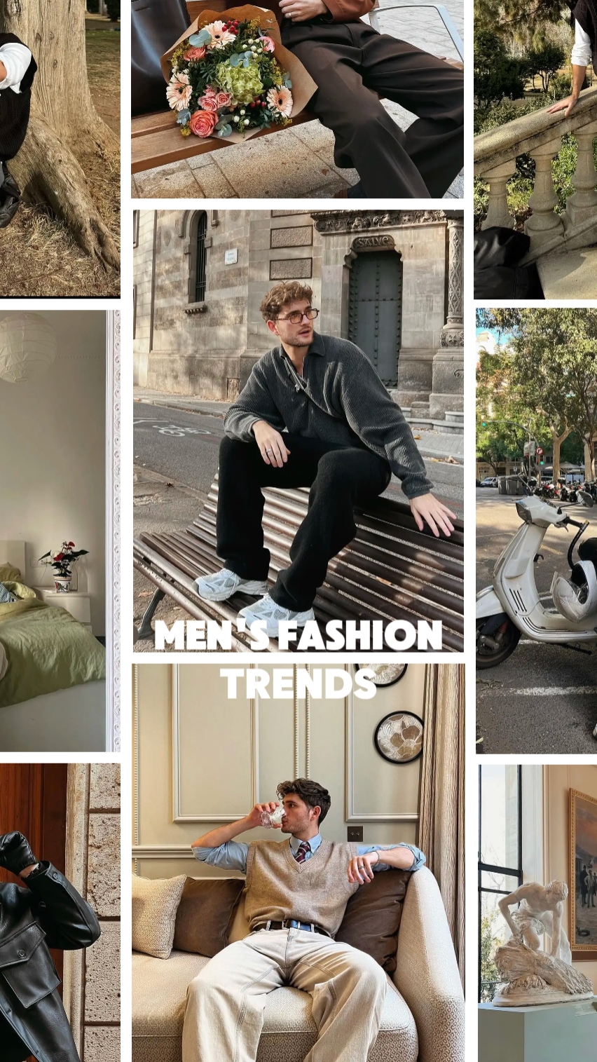 Tendencias de moda masculina