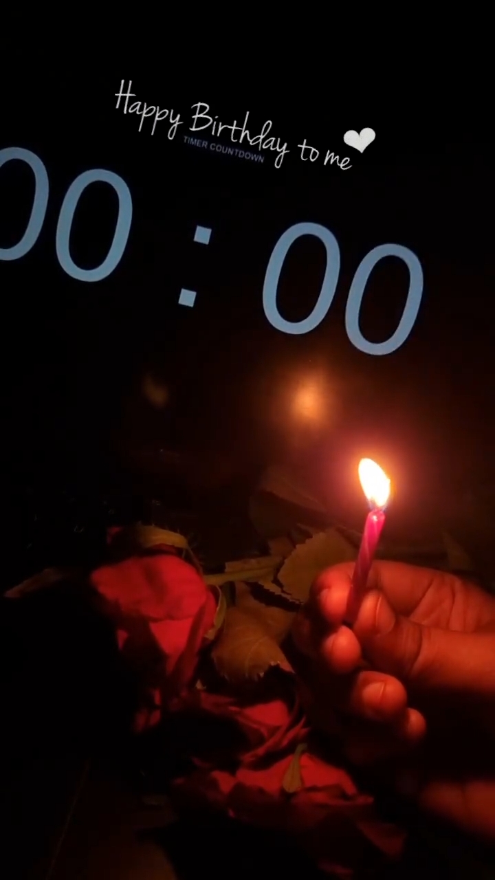 Feliz aniversário para mim