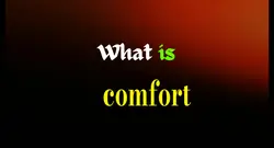 My Comfort