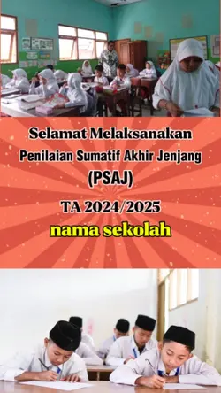 Ujian Sekolah PSAJ
