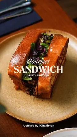 gourmet sandwich
