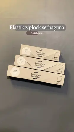 Plastik ziplock 