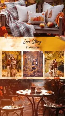 Love story in autumn