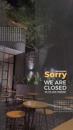 Sorry We Are Closed