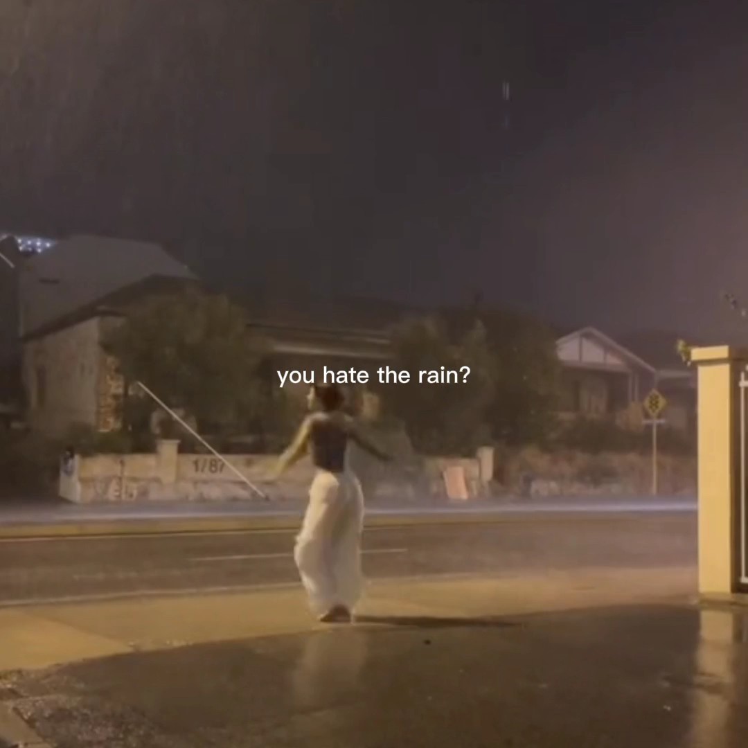 ¿Odias la lluvia?