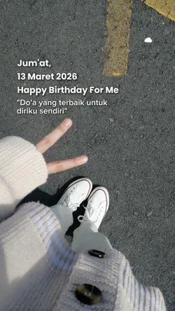 hbd for me 13 march