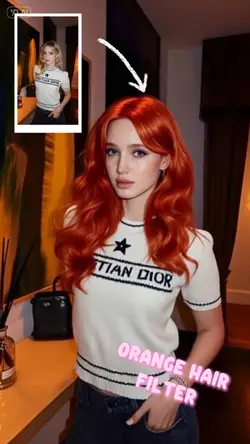 ORANGE HAIR FILTER