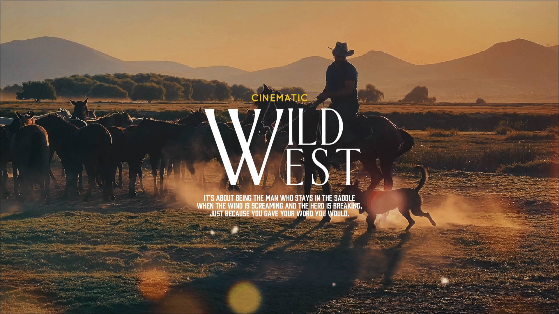 WILD WEST CINEMATIC