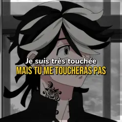 Je suis très touchée