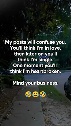My posts will confus