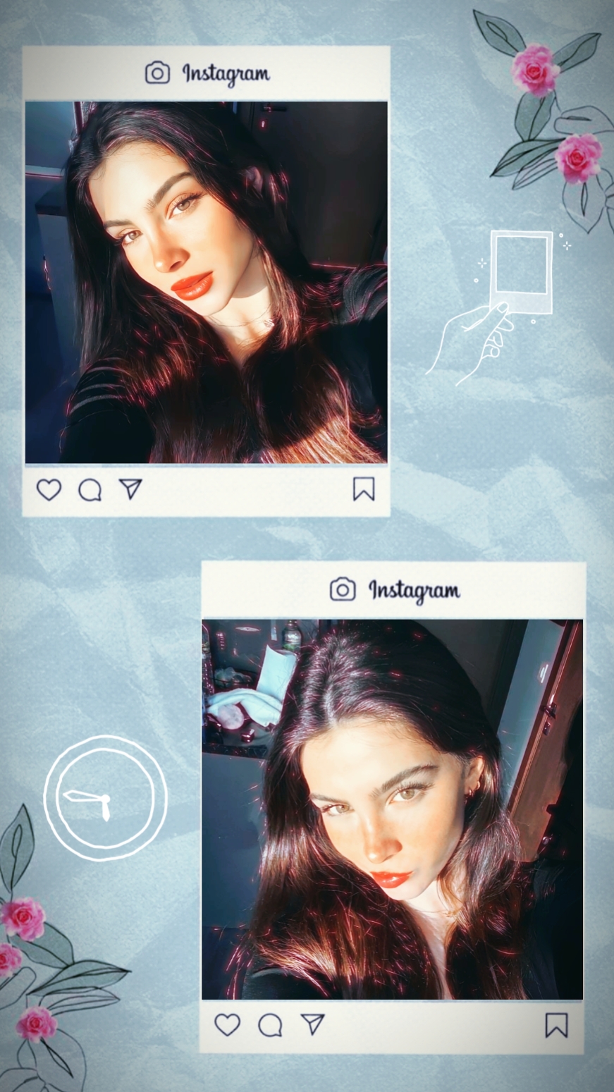 Postagem no instagram