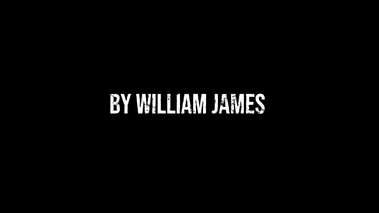 Outro credits film 