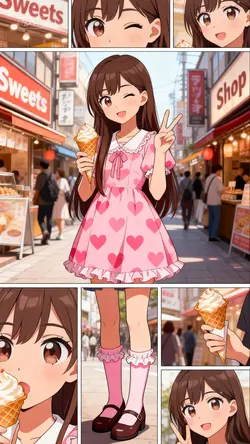 Ice Cream Girl AI²
