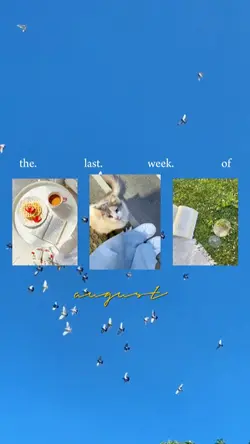 last week in august 