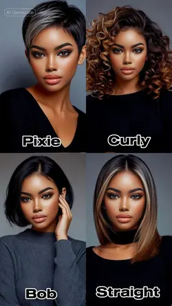 4Different Hairstyle