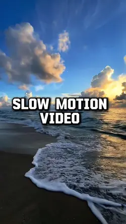 Slow motion video 
