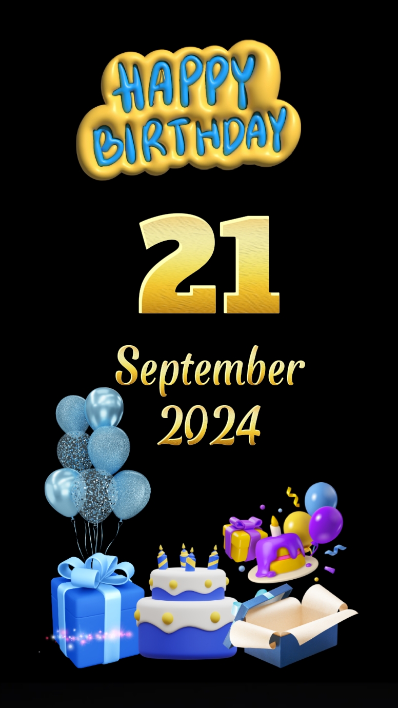 Birthday 21 Sep 2024