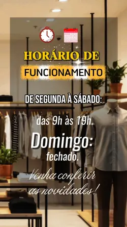 HORÁRIO deFUNCIONAME