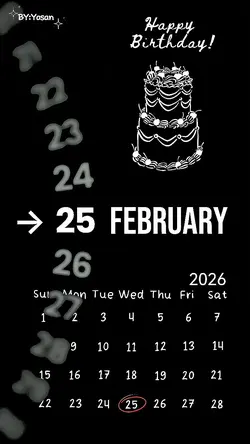 26 February Happy